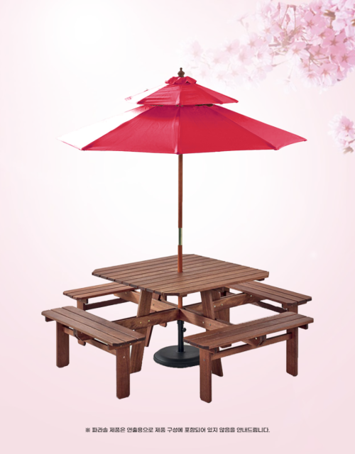 가든 7070 벤치세트